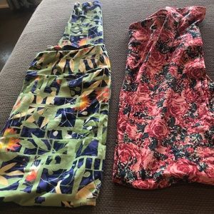 Like new Lularoe leggings size Tall and Curvy.
